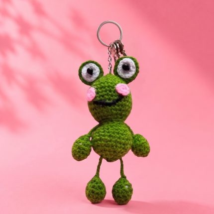 character frog keychain
