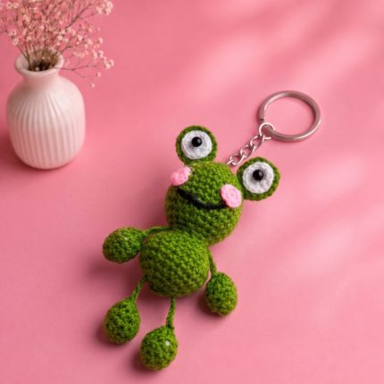 character frog keychain
